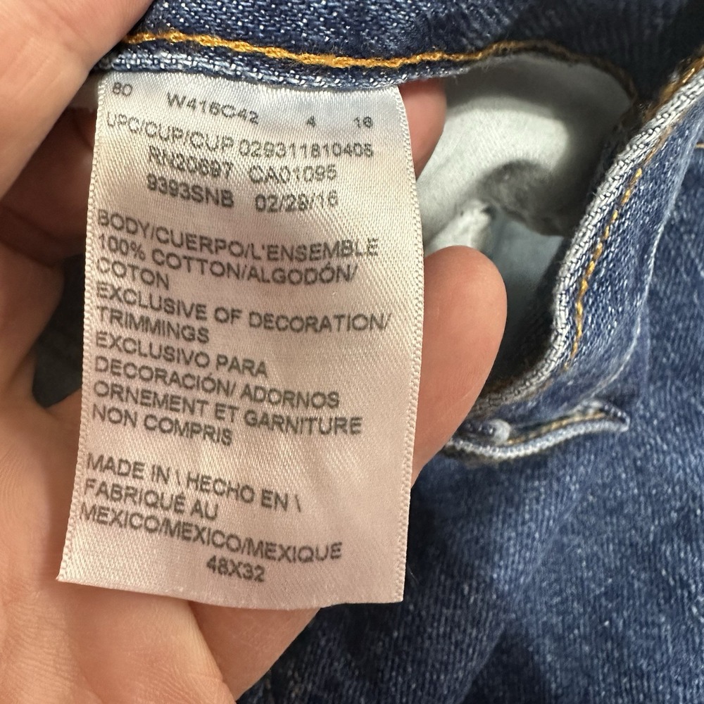 Dickie Jeans Men's Sz 48x32 Relax‎ Straight Loose Work Jeans 2016 - Picture 4 of 7
